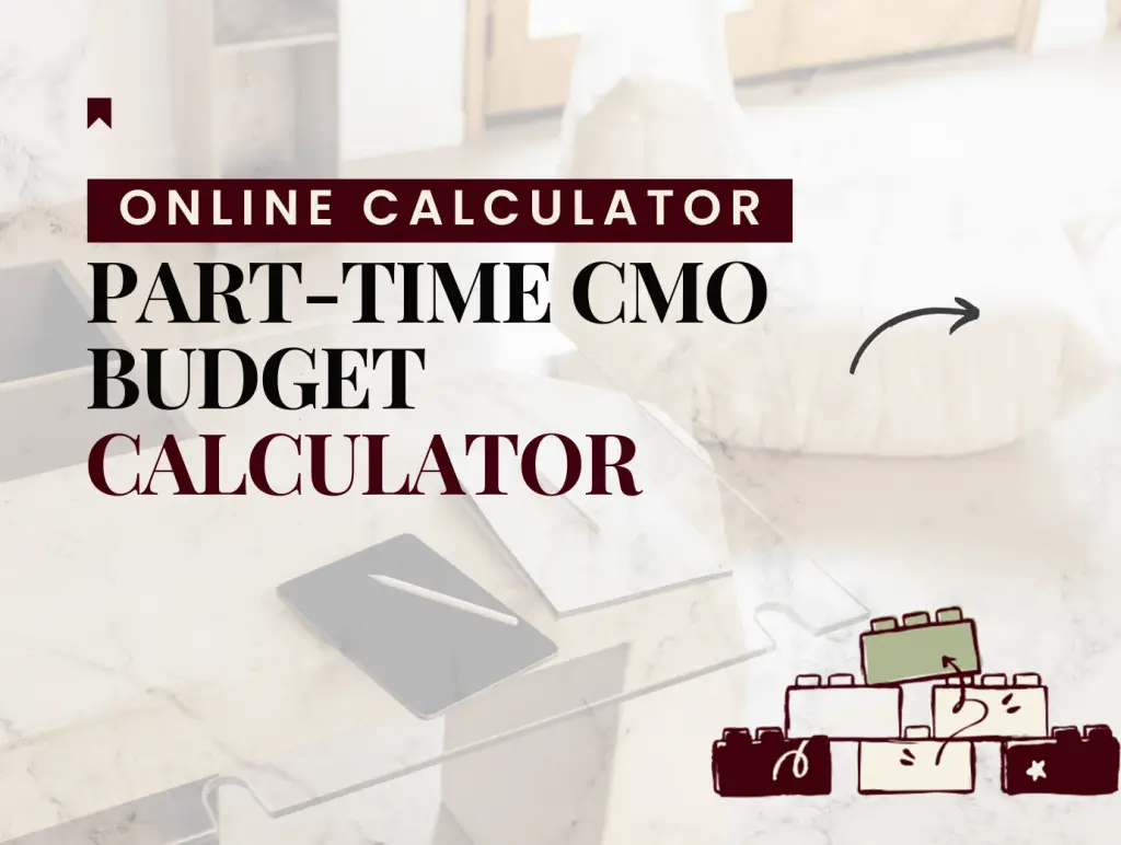 Part-time CMO BUDGET cost calculator
